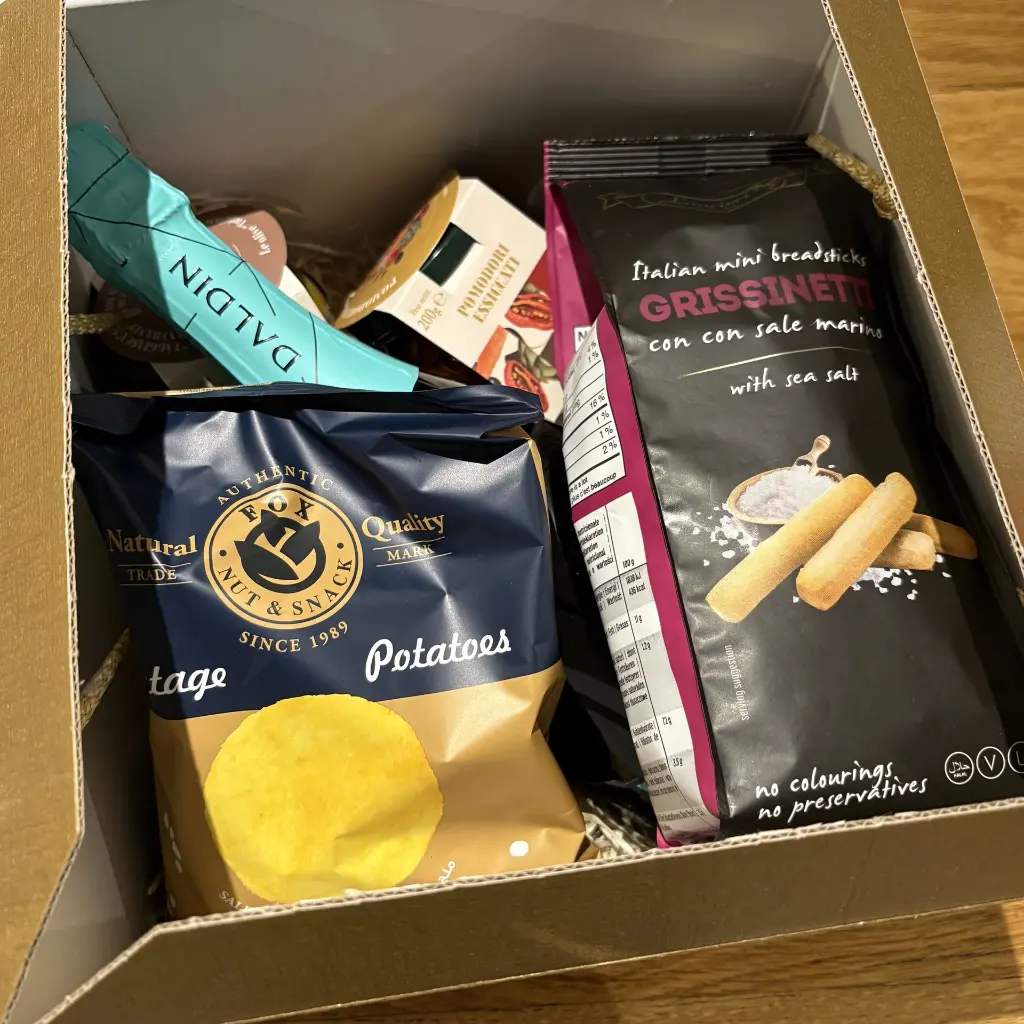 Geschenkpakket Aperitivo Italiano 2025 binnenkant.webp