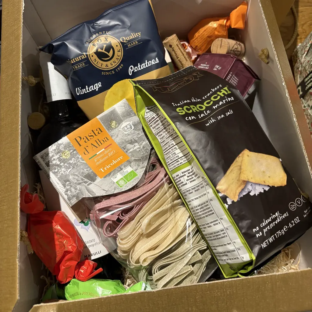 Geschenkpakket La Dolce Vita 2025 binnenkant.webp