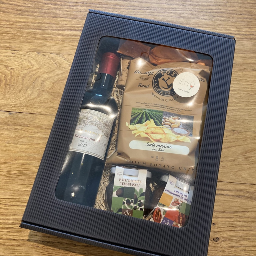 Geschenkdoos met venster klein