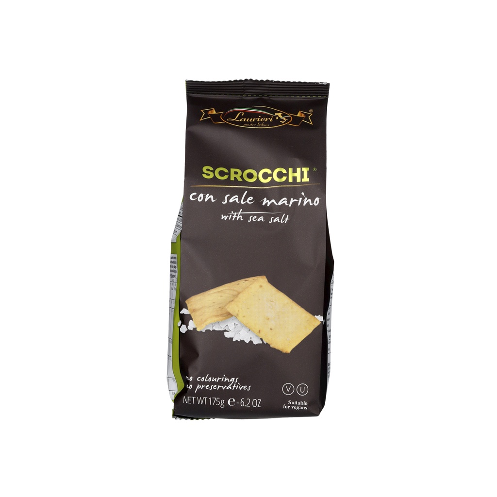 [SCROCCHISALE] Scrocchi crackers 175g (meerdere smaken) (Zeezout)