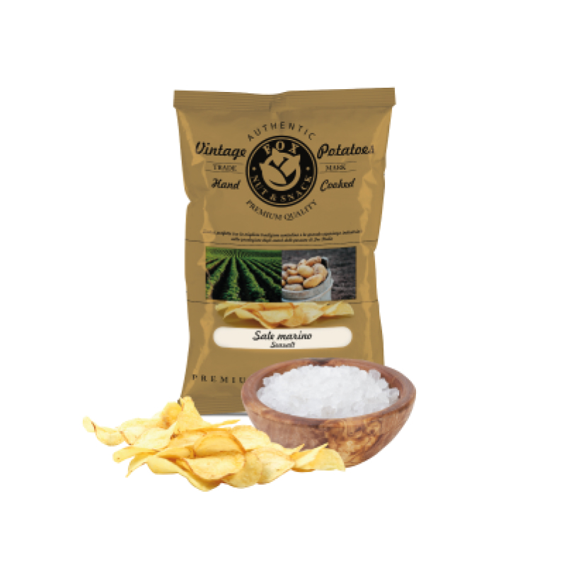 [CHIPSSALE-40G] Vintage Potatoes chips 40g (meerdere smaken) (Zeezout)
