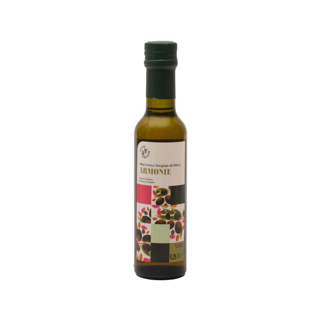 [ARMONIE-025] Olijfolie extra vergine Armonie (meerdere formaten) (250ml)