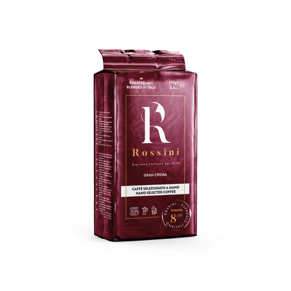 Gran Crema ambachtelijke koffie uit Piemonte gemalen 250g