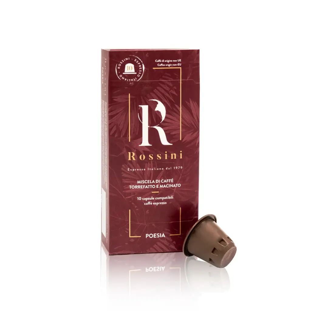 [POESIACAP10ST] Poesia artisanal coffee from Piemonte, Nespresso® capsules, 10 pieces