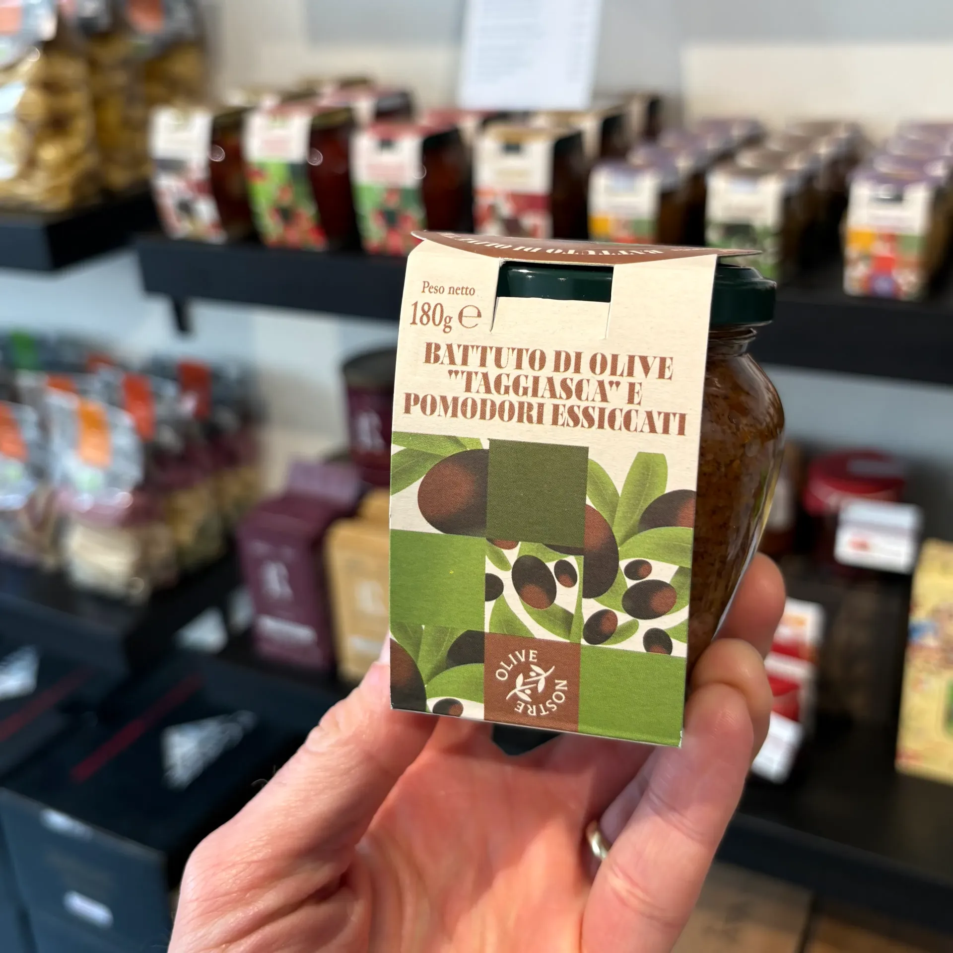 [BATTOLPOMO-180] Tapenade van Taggiasca olijven en zongedroogde tomaten 180g