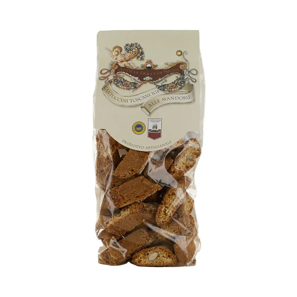 [CANTOSCMAND-300G] Cantuccini Toscani IGP alle mandorle krokante amandelkoekjes 300g