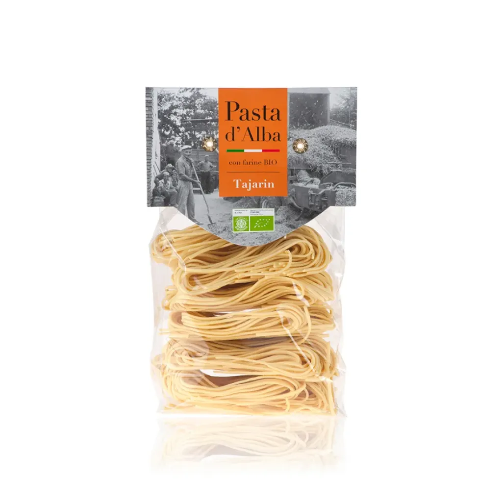 [TAJARINTARTUFO-250] Tajarin all'uovo traditionele eierpasta uit Piemonte met truffel 250g