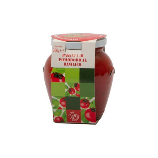 [PASSATA-300] Passata di pomodoro al basilico 300g