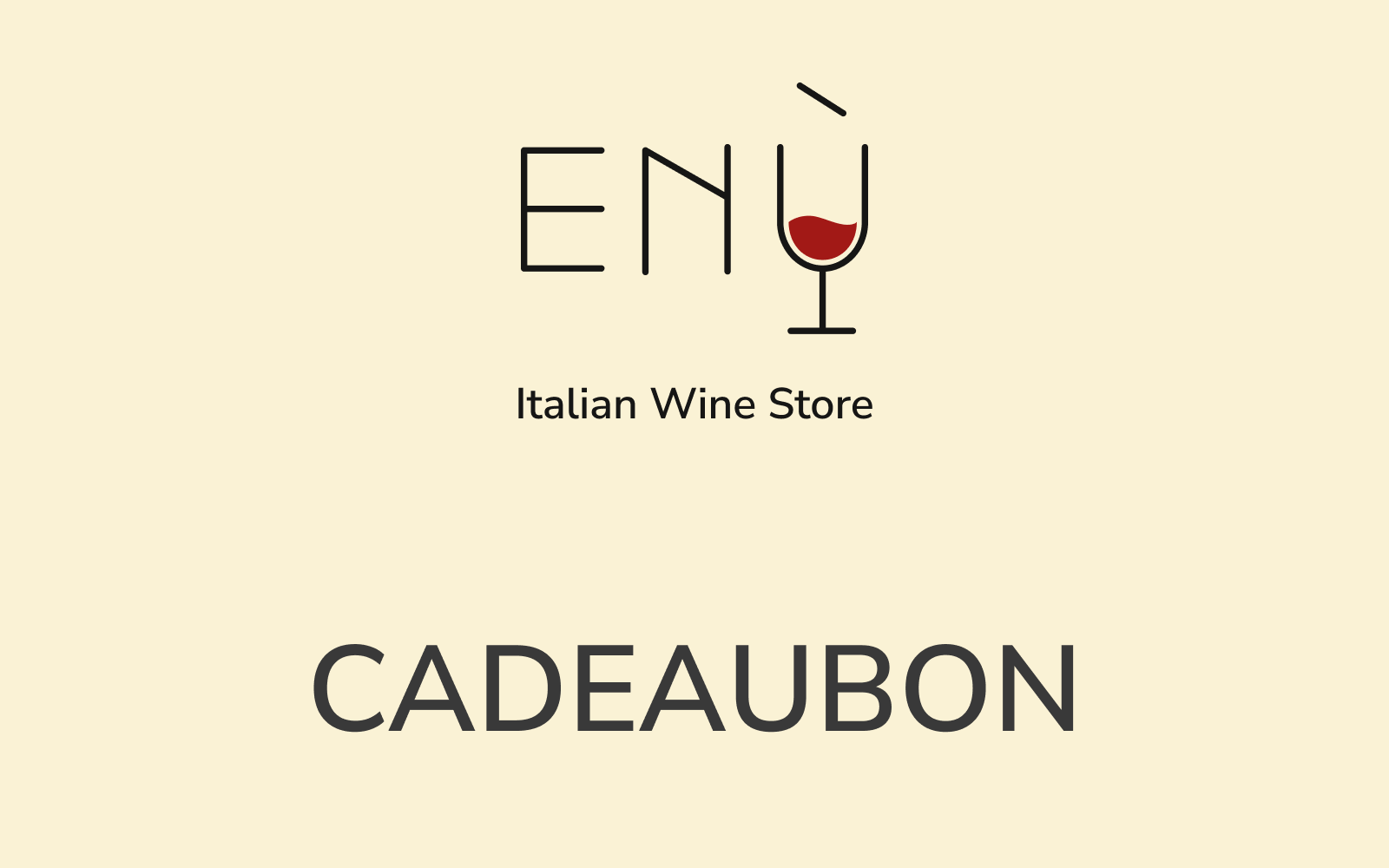 Cadeaubon ENÙ Italiaanse wijnen en specialiteiten