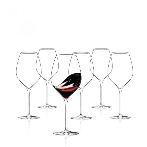 Italesse Masterclass 70 Xtreme witte wijn en rode wijn wijnglas set van 6 glazen